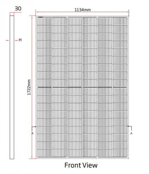 108 Mono Perc Cell Half